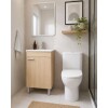 Mueble De Baño de pie beige 50 Cm Con Bacha Mueble De Baño De Pie Beige 50 Cm Con Bacha
