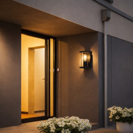 Aplique de pared estilo farol colonial 29.5cm Aplique de pared estilo farol colonial 29.5cm