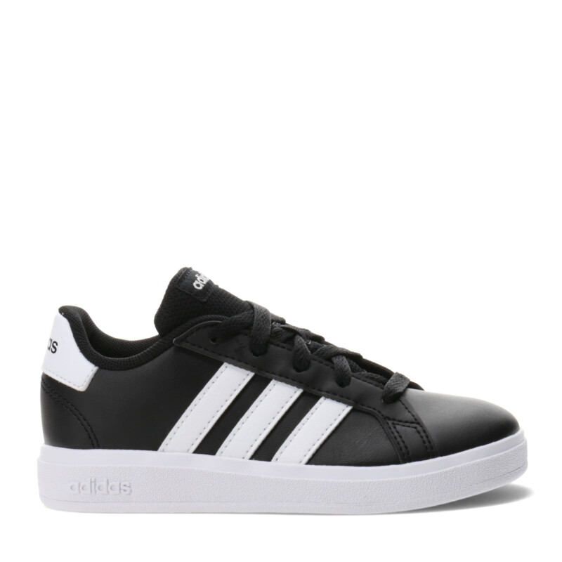 Championes de Niños Adidas Grand Court Kids Negro - Blanco