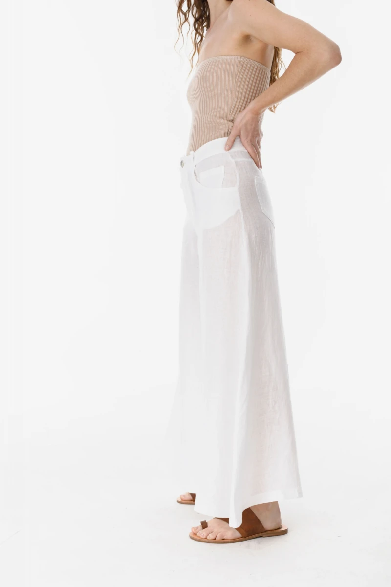 Pantalon Galo blanco l