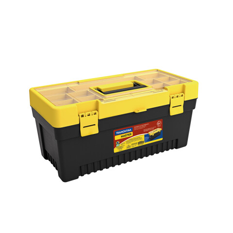 Caja de herramientas 20" tapa transparente. -TRAMONTINA TN0840