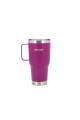 Vaso térmico doble capa de acero 900ML Fucsia