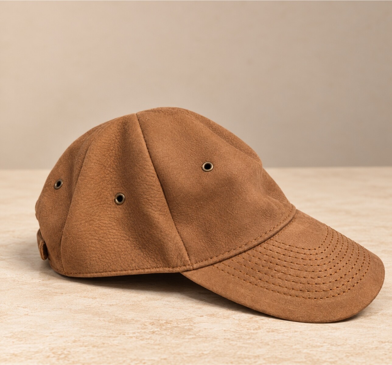 Cap Tini - Nobuck Marrón 