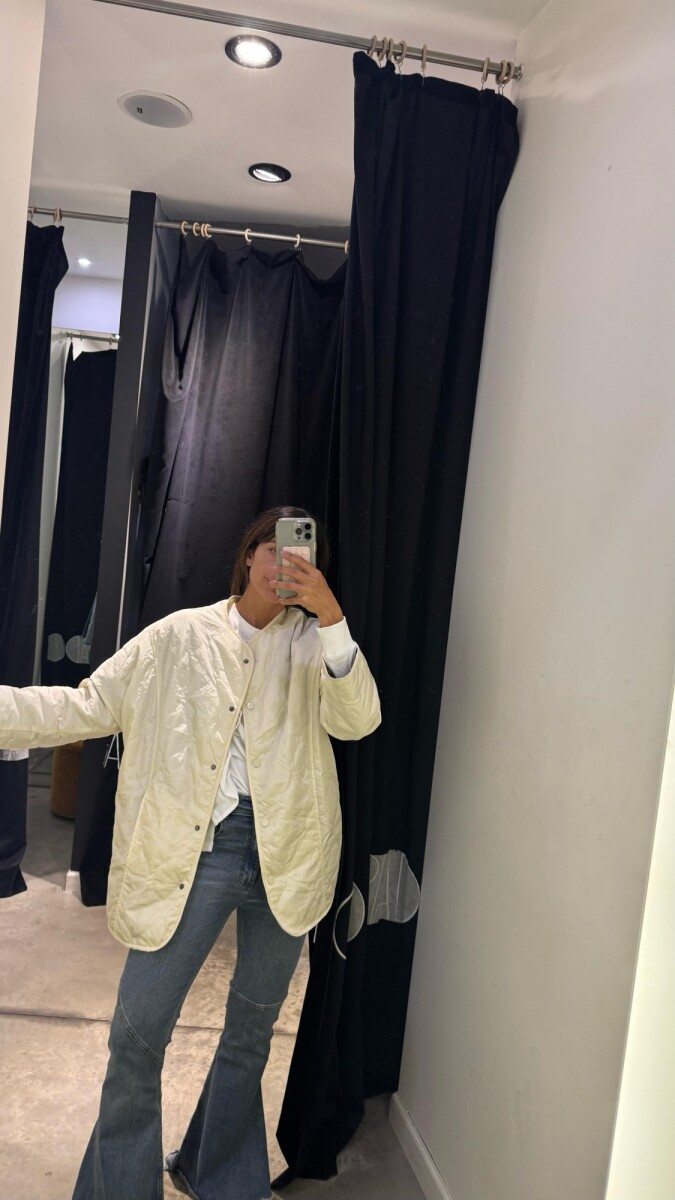 Campera Carlier - BLANCO 