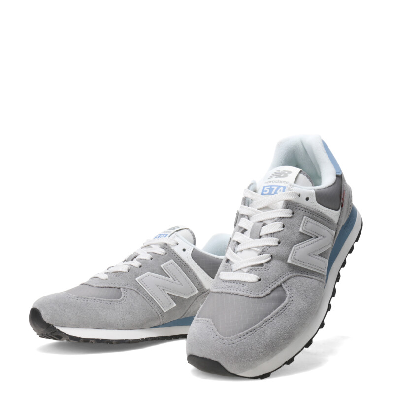 Championes Unisex New Balance Classics Traditionnels Gris - Celeste