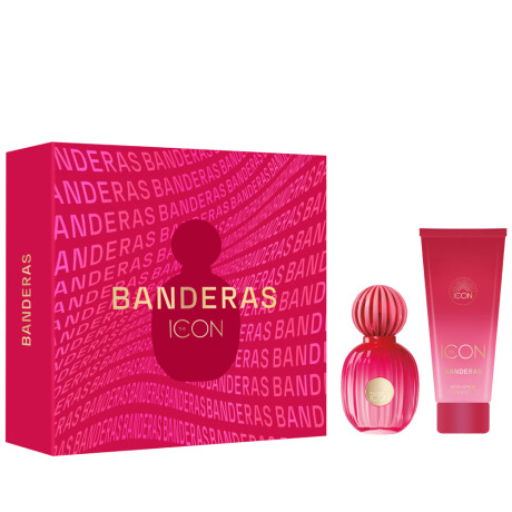 Cofre Banderas Perfume Icon EDP 50ml + Body Lotion 75ml Cofre Banderas Perfume Icon EDP 50ml + Body Lotion 75ml
