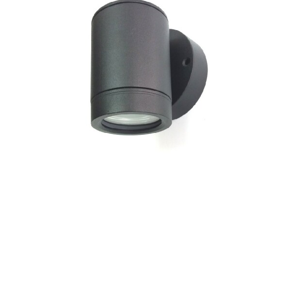 Aplique Exterior Cilíndrico Negro Dicroico Aplique Exterior Cilíndrico Negro Dicroico