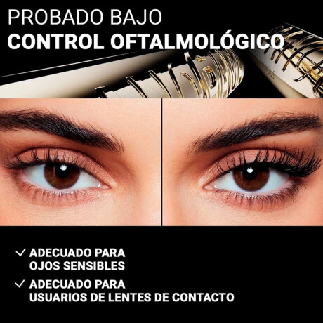 Máscara de Pestañas Volumizadora Loreal Panorama Blackest Black Washable