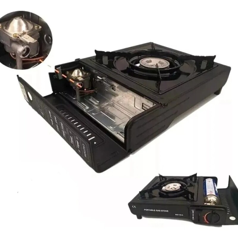 Anafe Portátil Gas Butano + 2 Cartuchos De Gas Butano Anafe Portátil Gas Butano + 2 Cartuchos De Gas Butano