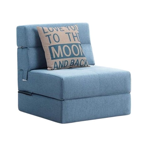 Sofa cama Foldie 1 cuerpo Azul