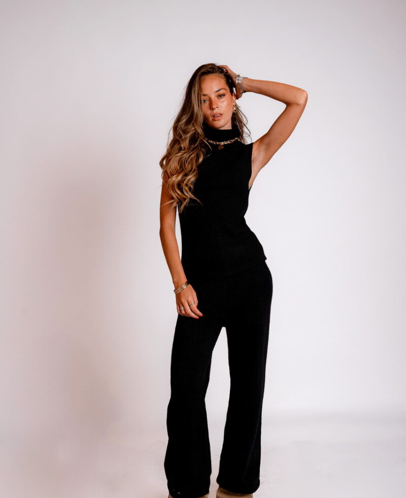 Conjunto Francesca negro