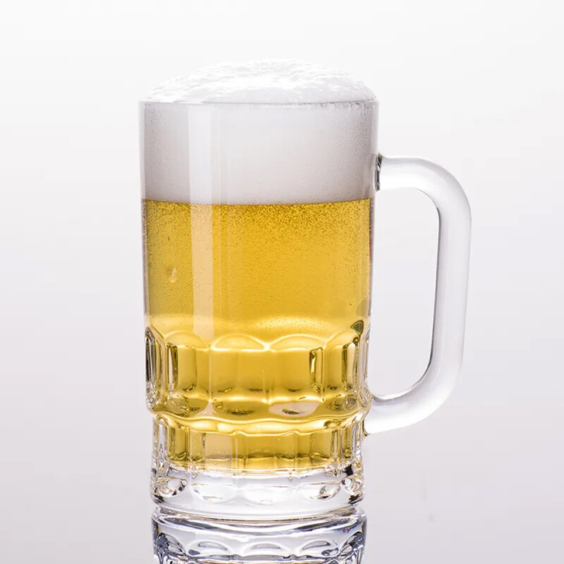 Jarra cerveza 350ml vidrio millenium TRANSPARENTE