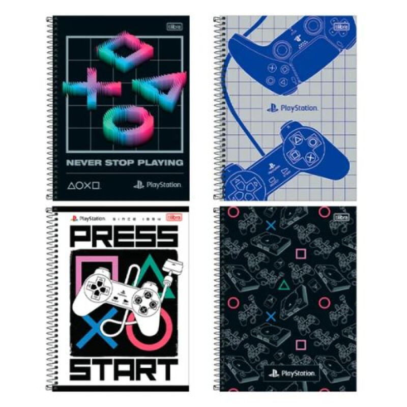 Cuaderno Premium Mooving Univ. Playstation rayadoA4 96 hojas Cuaderno Premium Mooving Univ. Playstation Rayadoa4 96 Hojas