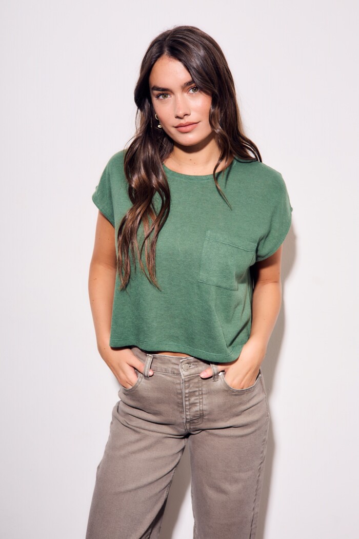 Remera Algodón Verde