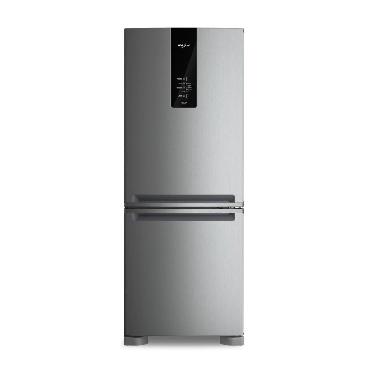 Heladera Whirlpool WRE57 combi inox. 