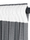 Cortina SAVALEN 1x140x245 chenilla gris Cortina SAVALEN 1x140x245 chenilla gris