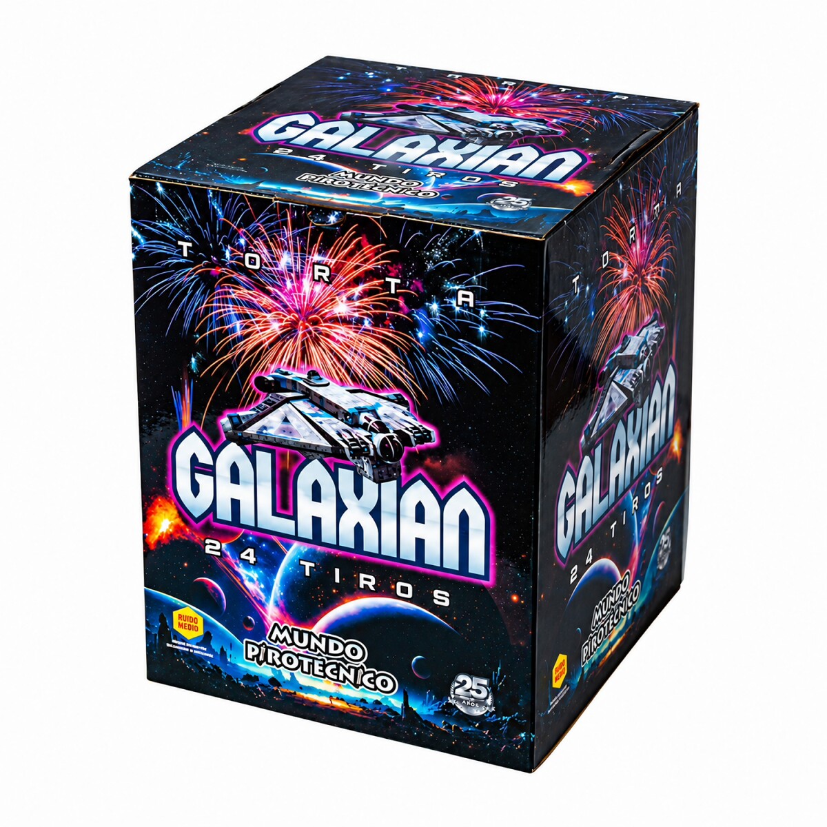 TORTA GALAXIAN 24 Tiros 