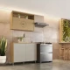 JUEGO MODULAR PARA COCINA INCLUYE AEREO Y BAJO MESADA GAMAS DE BEIGE