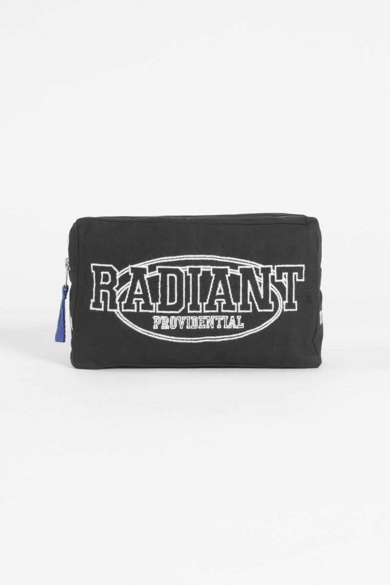 Estuche bordado radiant negro
