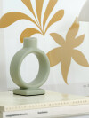 Candelabro THORSTEN A6xL11xA15cm verde Candelabro THORSTEN A6xL11xA15cm verde