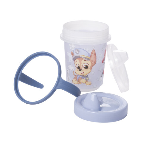 Vaso Entrenador con Tapa Paw Patrol 330 ml CELESTE
