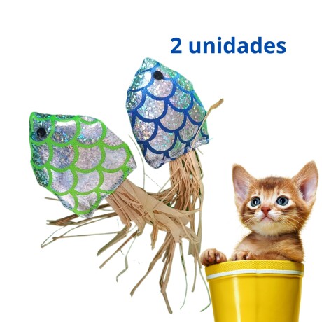 PAR PECES BRILLANTE CAT TOYS Par Peces Brillante Cat Toys