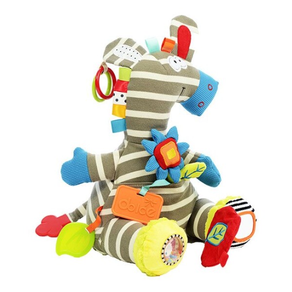 Juego montessori tela Zeddy la zebra DOLCE Juego montessori tela Zeddy la zebra DOLCE