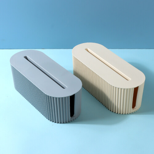 Caja De Organización Y Almacenamiento De Cables Celeste
