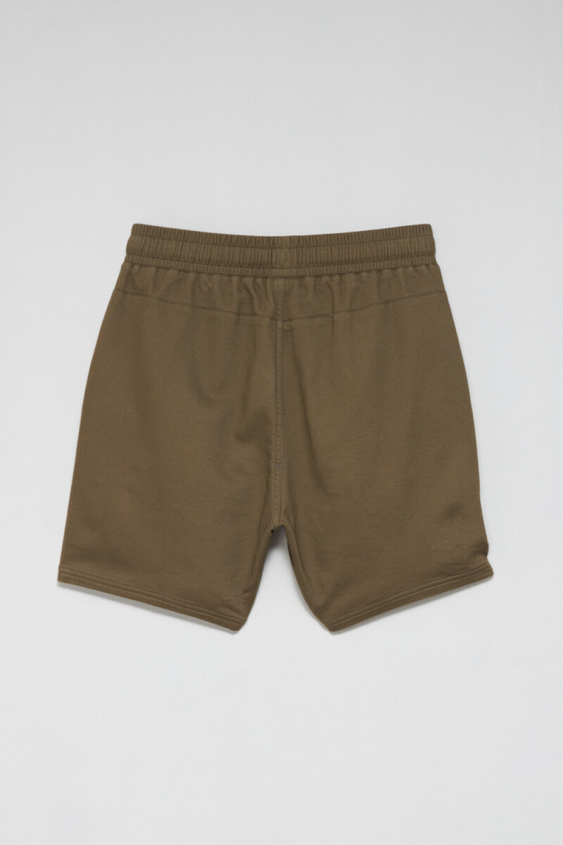 Bermuda deportiva Verde Militar