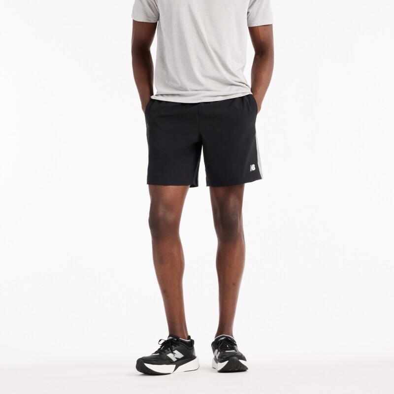 Short New Balance de Hombre - Sport Unlined - MB62E3PDBK BLACK