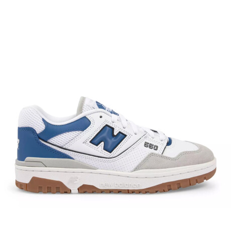 Championes New Balance Bb550 Blanco/Azul