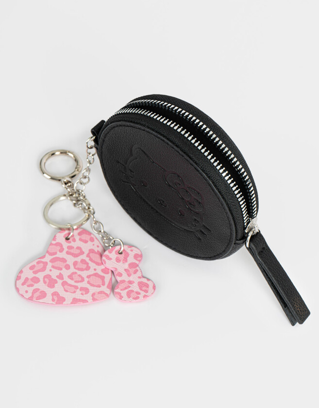 Calzados Varios Monedero "hello Kitty" - Negro