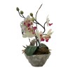 Orquidea Artificial Blanca En Maceta Orquidea Artificial Blanca En Maceta