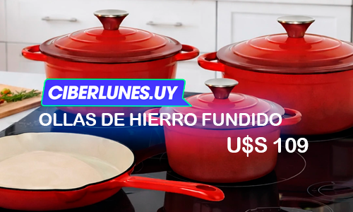 ¡Ollas de Hierro Fundido en oferta!