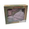 Set alimentacion silicona HUANGER rosa
