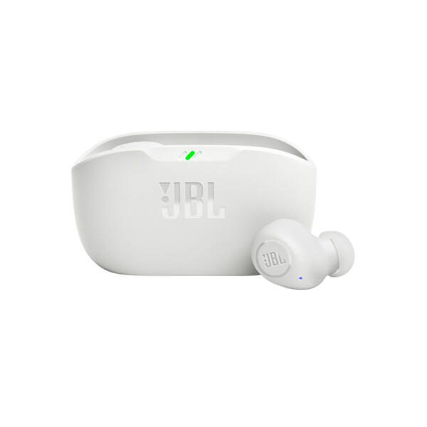 Auriculares inálambricos JBL Wave Buds color blanco Auriculares Inálambricos Jbl Wave Buds Color Blanco