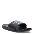 Sandalias de Hombre Umbro Pro Foam Negro - Celeste