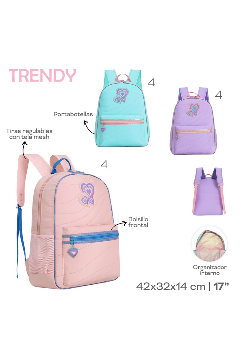 Mochila Trendy Lila