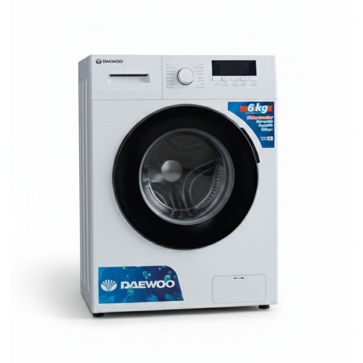 Lavarropas Daewoo Carga Frontal Inverter 6kg | Color blanco 