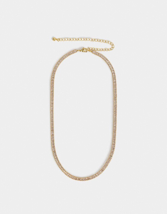 Collares Cortos Premium Gold Collar Corto Bañado En Oro - Dorado