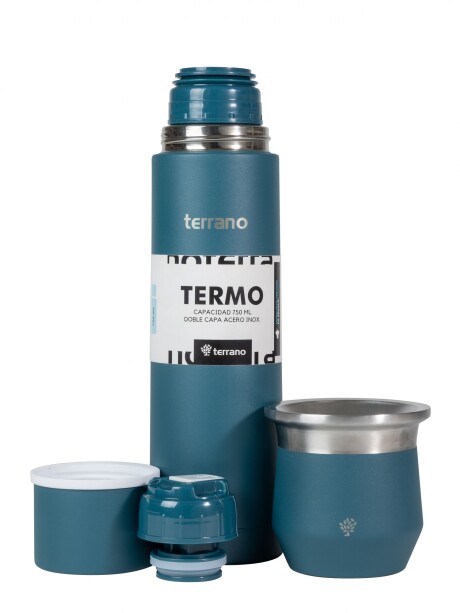 Kit Acero Bala - 750mL + Mate Flap Petróleo