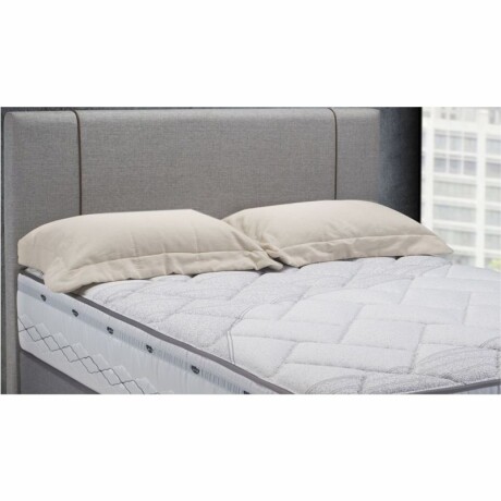 Respaldo Cabecera 160 HE 6008 Tela Gris