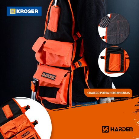 CHALECO PORTA HERRAMIENTAS PRO HARDEN ++ N/a