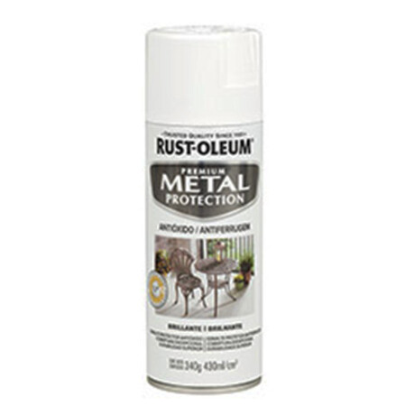 AEROSOL RUST OLEUM PROTECTOR OXIDO BLANCO BRILLANTE 340GR. N/a