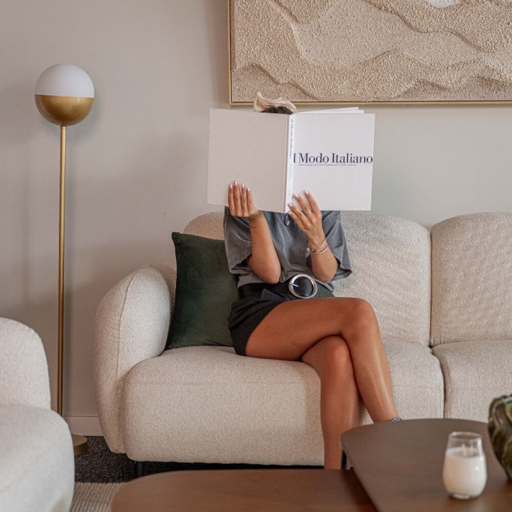 Sofá Giovanni / Beige - 2 cuerpos Sofá Giovanni / Beige - 2 cuerpos