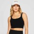 Top Principal Longline Medium Impact Sports Bra Mujer Black
