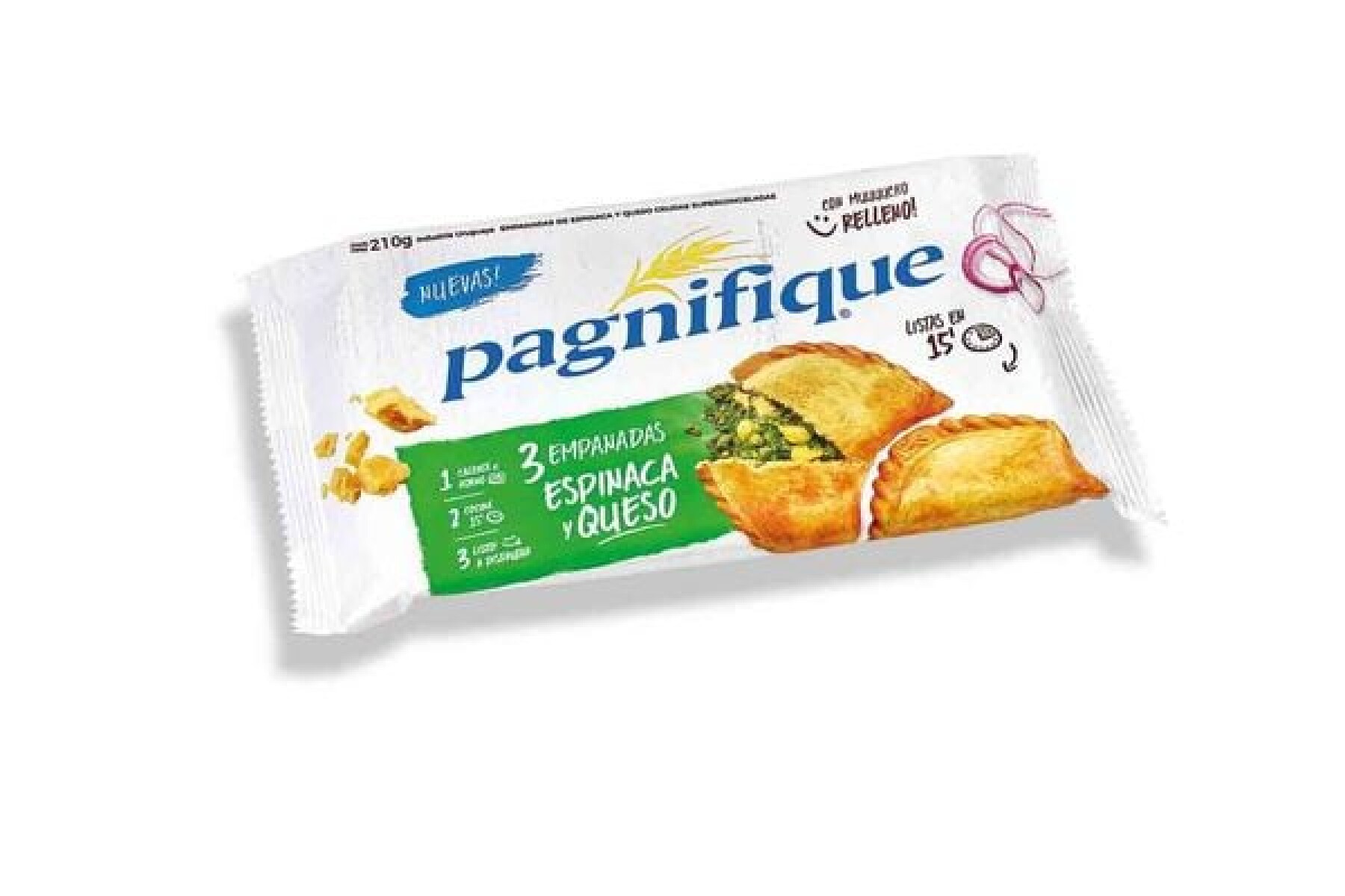 EMPANADAS DE ESPINACA Y QUESO X3 PAGNIFIQUE 