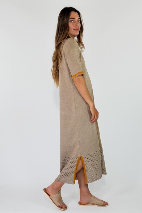 VESTIDO GRAVIOLA Beige