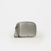 Mini Bag Adisa En Efecto Cuero Plata
