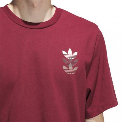 REMERA adidas TRIFOLIO SHADOW Bordeux